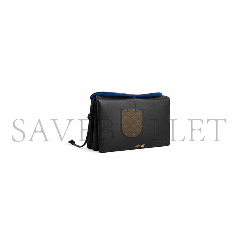 CELINE TRIO FLAP IN SMOOTH LAMBSKIN 10P862O86.38NO (22.5*13*3.5cm)